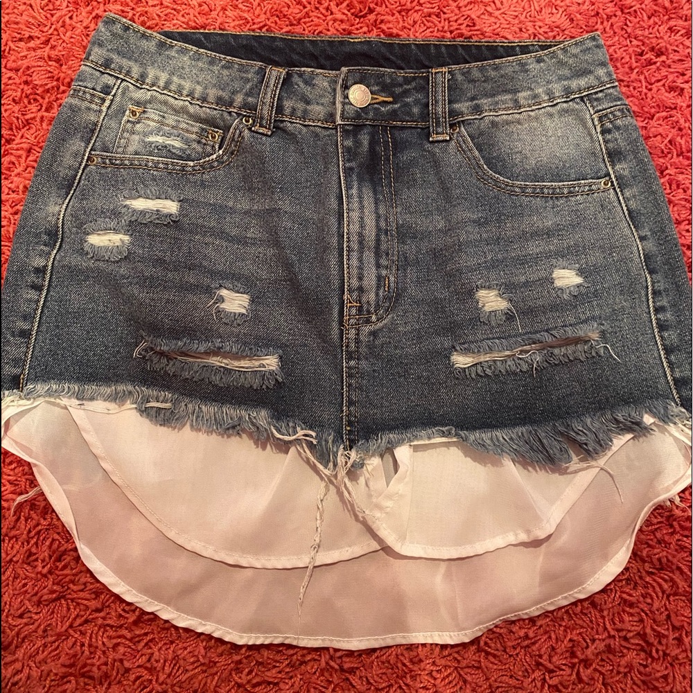 Jean skirt